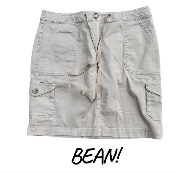 L.L. Bean Favorite Fit Skirt Size 8p - Picture 1 of 6